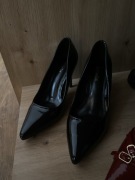 Szpilki czarne+ nowe fleki