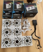 Wentylatory Lian li TLC LCD 120 razem 7szt 