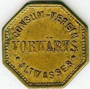 WAŁBRZYCH CONSUM-VEREIN VORWARTS ALTWASSER BROT-MARKE