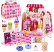 ZABAWKA ROZKŁADANA PRZENOŚNA LODZIARNIA DLA DZIECI 3+ obniżka