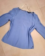 Tommy Hilifiger bluzka w odcieniach koloru niebieskiego roz. XS