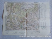 II RP - miastko - mapa 1:100000 - wojskowy instytut geograficzny 1937