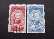 19a2 # Polska 1952 - 60 rocznica ur. B. Bieruta  594, 596.