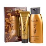 Zestaw  z żeń-szenia: szampon i maska do włosów Tiande 