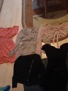 Paka ubrań sukienki bluzki sweterek gratis