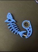 Zestaw Key fliper i rekinek niebieski