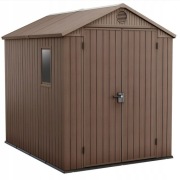 Domek Ogrodowy Narzędziowy na Narzędzia Keter DARWIN 6x8 Szopa Brązowy
