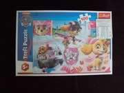 Puzzle Trefl 100 elementów Psi Patrol Sky w akcji 