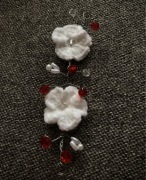 Subtelna ozdoba do włosów handmade 