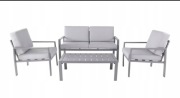 Zestaw mebli ogrodowych tarasowych z aluminium Morea