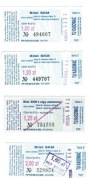 4Bilety SKM Trójmiasto, inne kwoty !!! / lata 90te