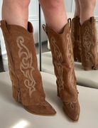 Kozaki kowbojki haftowane 41