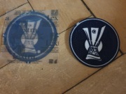 Emblematy naszywki naprasowanki liga Europu Uefa 