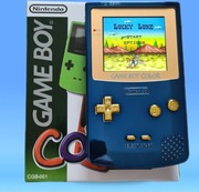 Game Boy Color z IPS 2.6  + FlashMaster 2500  + pudełko