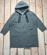 Płaszcz z ozdobnymi tasiemkami Monnari