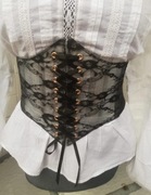 Nowy pas na talię ala gorset na gumce 