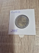MONETA 2 EURO 2005 AUSTRIA stan 1