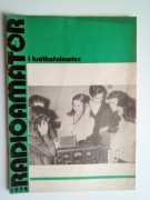 Radioamator i Krótkofalowiec 4/1974 spis artykułów na zdjęciu