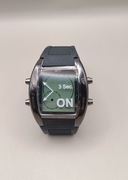 NOWY zegarek męski z wyświetlaczem. Elastyczna bransoleta.