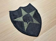 Naszywka - Us Army - 2nd Infantry Division "Indianhead" (OD Subdued)