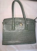 Torebka damska skóra ekologiczna wężowa  kuferek ALDO