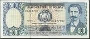 Boliwia 500 pesos bolivianos 1981 - stan bankowy UNC