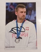 Mateusz Bieniek autograf POLSKA SREBRO PARYŻ