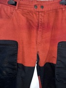 Spodnie trekkingowe Dovrefjell 4XL pomarańczowo czarne 