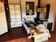 OGROMNY ZESTAW MEBLI MEBLIK CARMEL SZAFY REGAŁ ŁÓŻKO BIURKO KOMODA