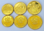 Seria PILOTAŻOWA 1 gr 2 gr 5 gr 2013 r Nakład 1 milion ROYAL MINT