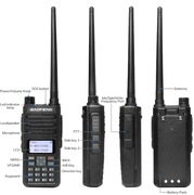 BAOFENG DR-1801UV DMR RĘCZNY RADIOTELEFON VHF/UHF cyfrowo-analogowy DMR FM