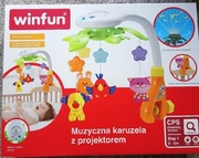 Muzyczna karuzela z projektorem 