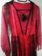 Sukienka gotycka strój przebranie wampirzyca Rubie's XS/S