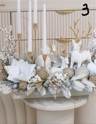 wieniec stroik Bozonarodzeniowy złoty