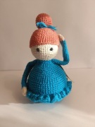 Zabawka Balerina Wańka Wstańka Handmade