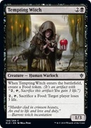MTG - Tempting Witch x4 (KOMPLET) - Magic The Gathering