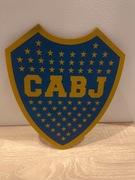 Plastikowy herb Boca Juniors 24 x 20 cm