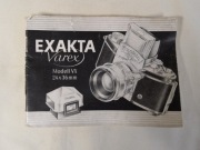 EXAKTA Varex instrukcja       
