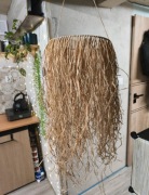 Lampy boho z rafii wodoodporne rękodzieło 