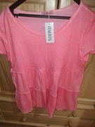 Bluzka dekatyzowana neon 