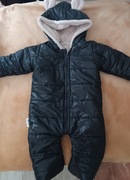 Kombinezon dziecięcy I love milk, czarny, 74/80