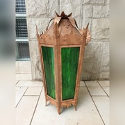 Lampa miedziana - ręczna robota