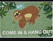 Wycieraczka mata kokosowa „Come in&Hang Out" relaxdays 10032744