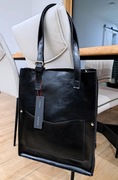 DUŻA TOREBKA SKÓRA LICOWA SHOPPERKA WOJAS