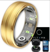 FITORB orginalny pierscien..Silver gold "8" 18.3mm..nowy 
