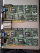 2x Diamond Monster 3D II 3DFX Voodoo2 12MB SLI