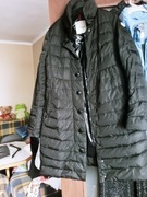 Kurtka damska zimowa czarna Moncler 36 oryginal