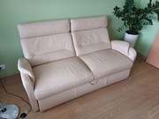 Sofa skórzana, rozkładana, stan idealny
