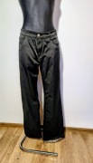 Czarne klasyczne damskie spodnie bardzo eleganckie r. XL