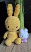 Maskotka 2 szt królik Miffy 38 cm sztruks figurka króliczek
